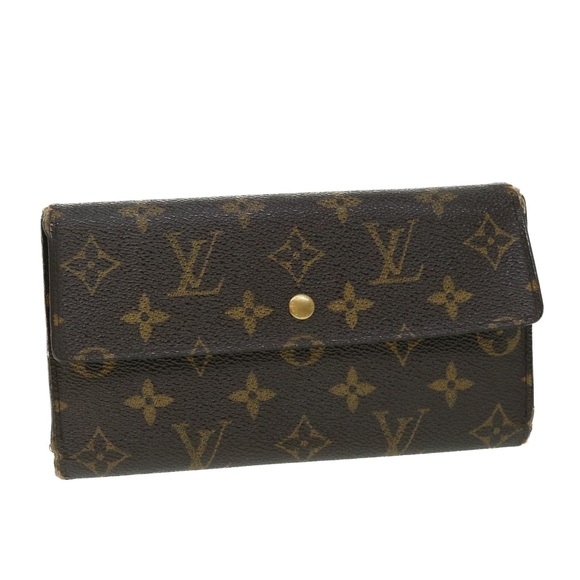 LOUIS VUITTON Monogram Porte Tresol International Wallet M61215 LV Auth 52466 - Picture 1 of 16